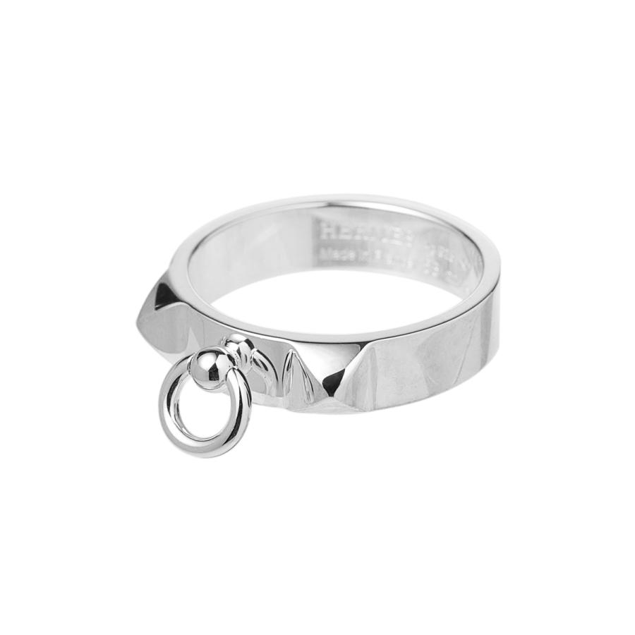 エルメス HERMES リング COLLIER DE CHIEN RING 指輪 シルバー メンズ 4her13-01015の画像