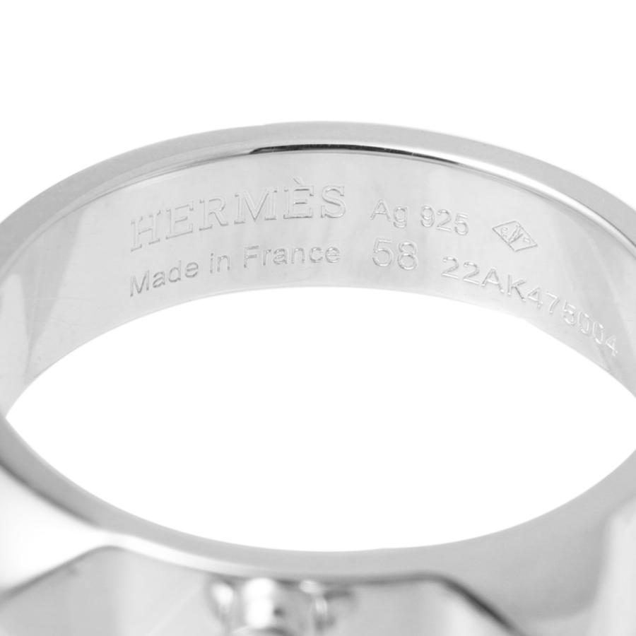 エルメス HERMES リング COLLIER DE CHIEN RING 指輪 シルバー