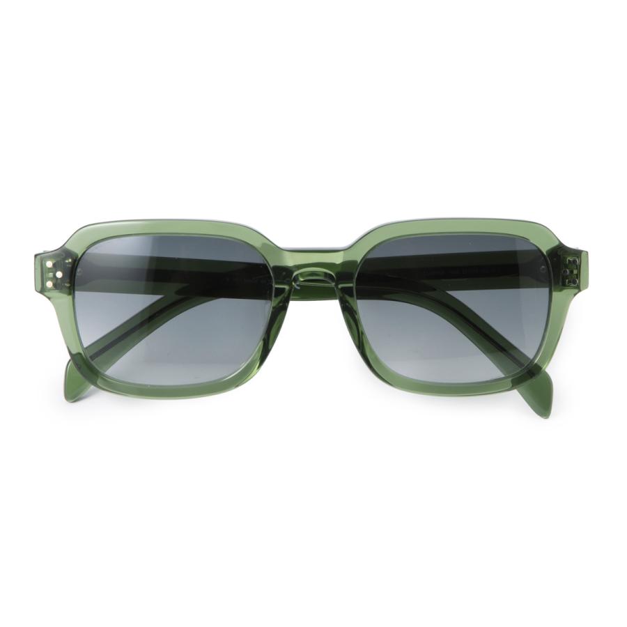 タイムセール！！【新品未使用】CELINE サングラス　アセテート グリーン CELINE（セリーヌ） サングラス TRANSPARENT グリーン メンズ 4s190