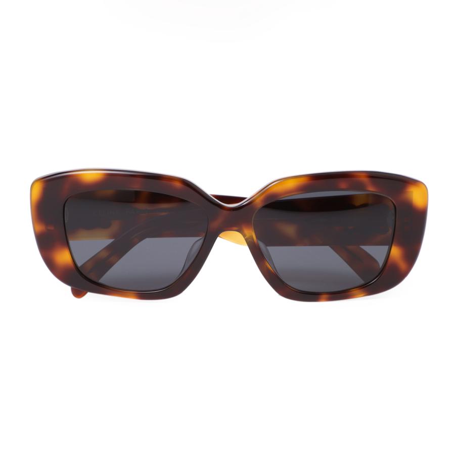 【美品】CELINE セリーヌ サングラス アイウェア ブラウン ケース付 CELINE セリーヌ サングラス TRIOMPHE 04 ブラウン レディース