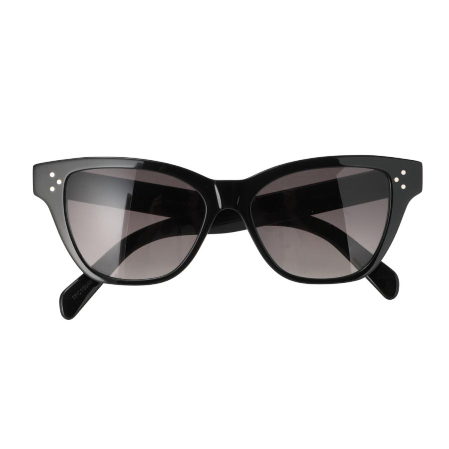 セリーヌ CELINE サングラス 猫目型 ブラック CELINE（セリーヌ