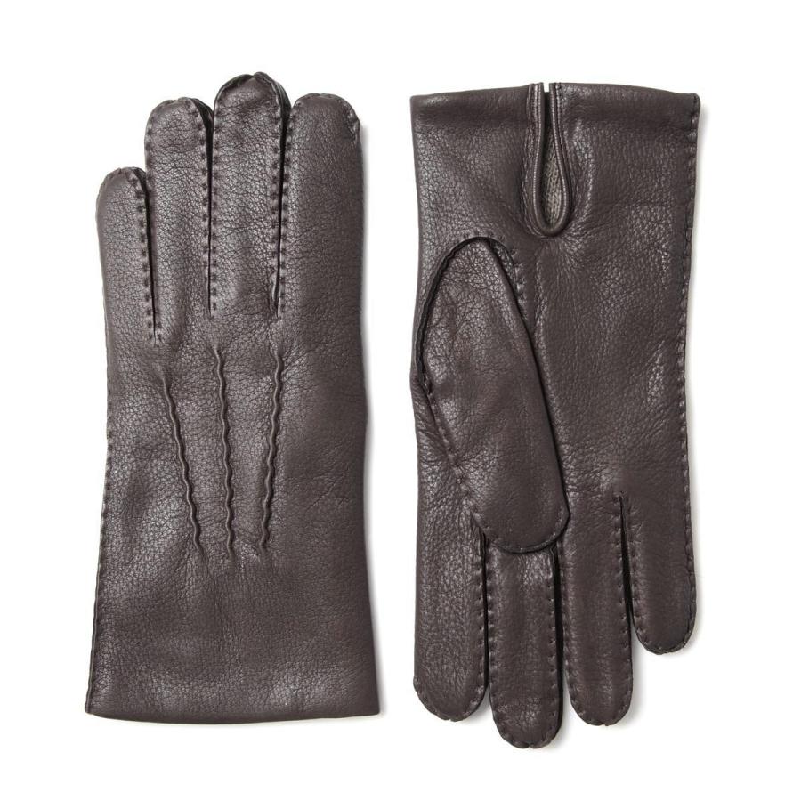 DENTS（デンツ） グローブ CAMBRIDGE 手袋 ブラウン メンズ 5-1545