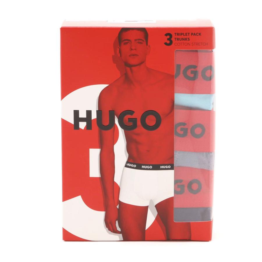 HUGO BOSS ヒューゴヒューゴボス HUGOBOSS トランクス TRIPLET PACK 3 TRUNKS メンズ 50469766 ...