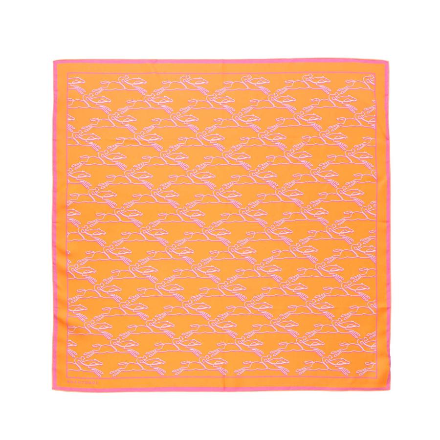 LONGCHAMP（ロンシャン） スカーフ CHEVAUX RECTO VERSO SILK SCARF