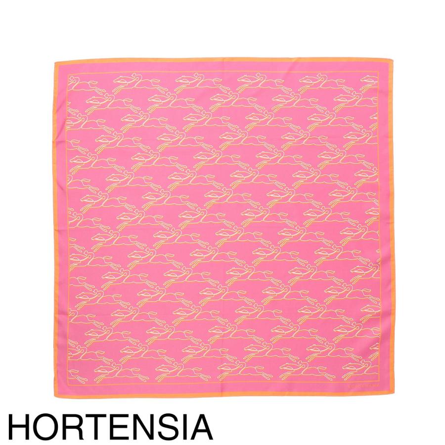 【新品未使用】ロンシャン☆スカーフ70cm×70cm LONGCHAMP（ロンシャン） スカーフ CHEVAUX RECTO VERSO SILK SCARF