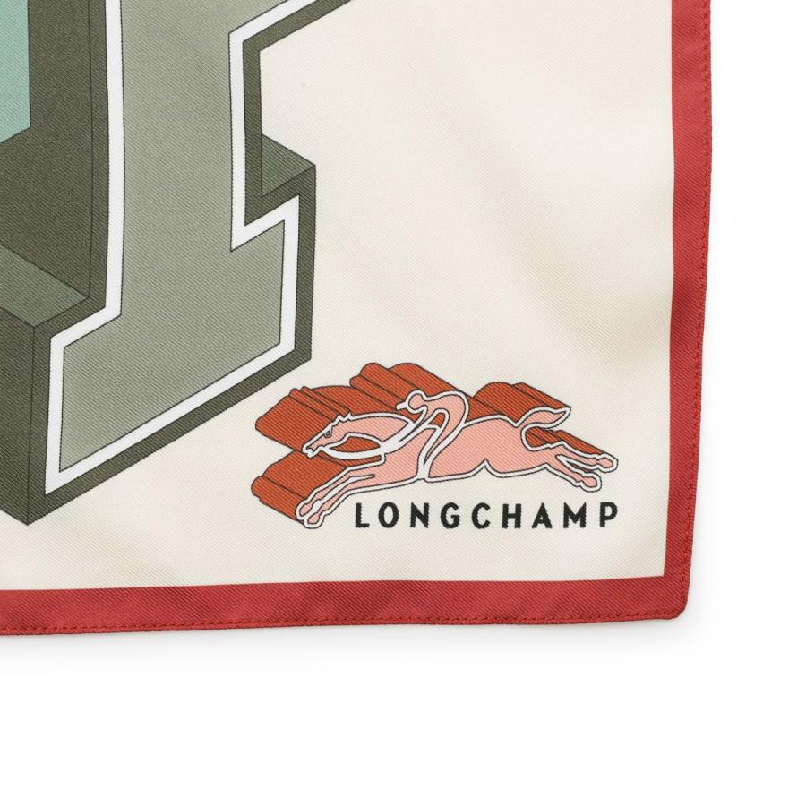 LONGCHAMP（ロンシャン） スカーフ UNIVERSITY SILK SCARF 70X70