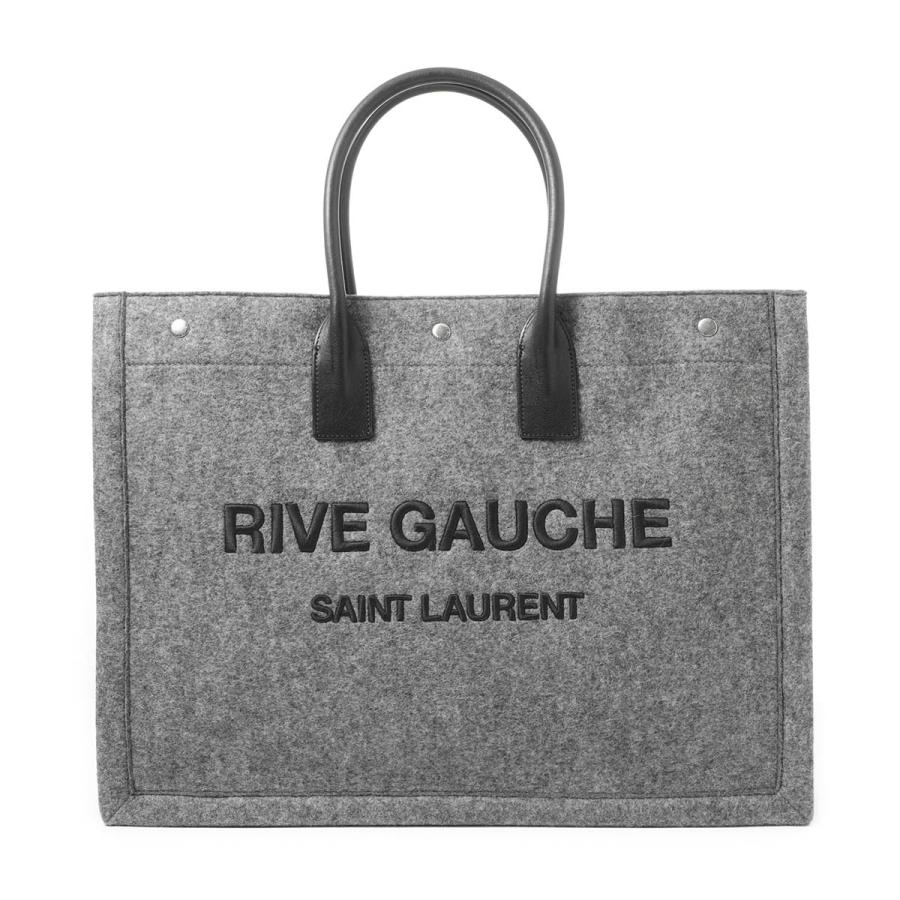 SAINT LAURENT サンローラン トートバッグ RIVE GAUCHE グレー メンズ