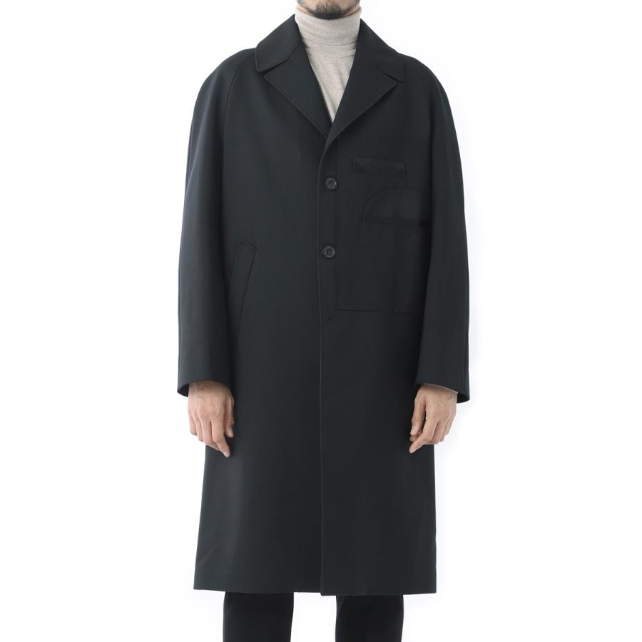 大注目 Maison Margiela メンズ ミニマリストコート ネイビー Maison Margiela チェスターコート S50aa0103s チェスターコート アウター ジャケット 215 985 Www Cepeige Org