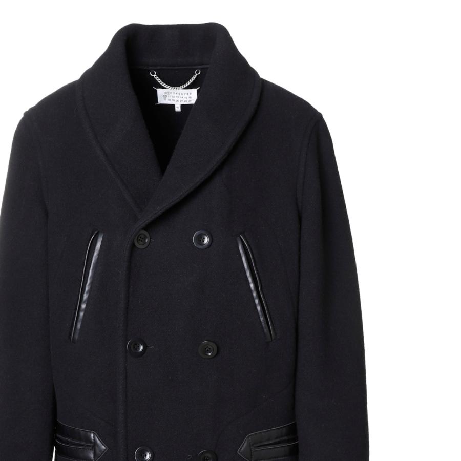 Maison Margiela（メゾンマルジェラ） ダブルブレストコート ブラック