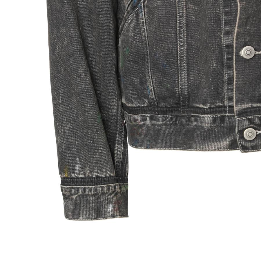 【美品】Maison Margiela デニムジャケット ブラック サイズ50 Maison Margiela（メゾンマルジェラ） デニムジャケット ブラック
