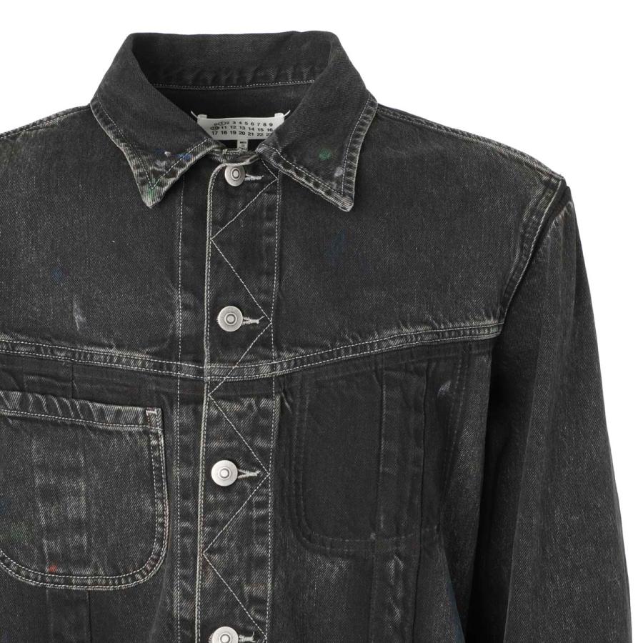 Maison Margiela メゾンマルジェラ デニムジャケット ブラック Maison Margiela メゾンマルジェラ デニムジャケット ブラック