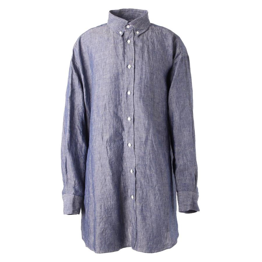 メゾンマルジェラ Maison Margiela カジュアルシャツ 10 男性のためのコレクション CAMEO T-SHIRT シャンブレーシャツ  ブルー メンズ s50dl0469-s53726-001f :50dl0469-53726:モダンブルーYahoo!店 - 通販 - 