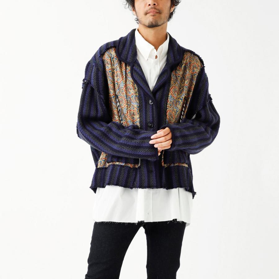 Maison Margiela メゾンマルジェラ カーディガン切り替えシャツ 