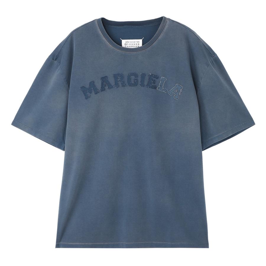 Maison Margiela メゾンマルジェラ クルーネックTシャツ ブルー
