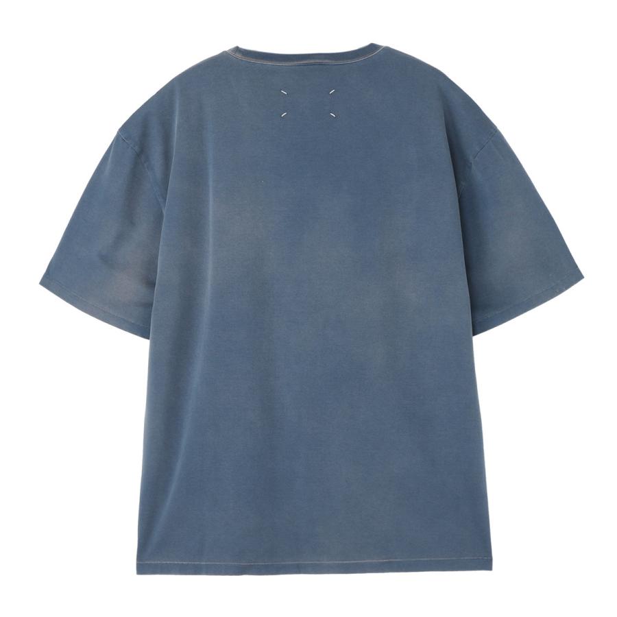 Maison Margiela メゾンマルジェラ クルーネックTシャツ ブルー