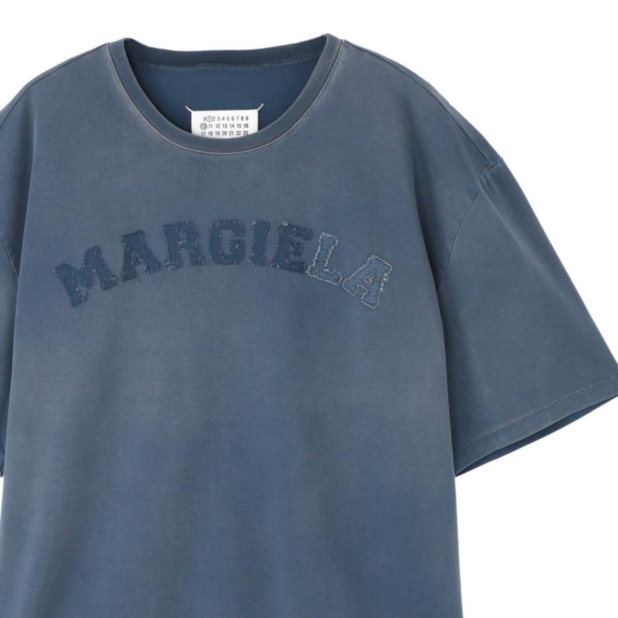 Maison Margiela（メゾンマルジェラ） クルーネックTシャツ ブルー