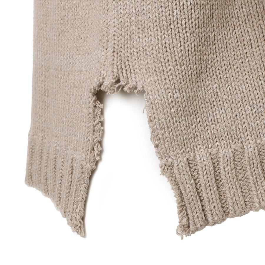 Maison Margiela（メゾンマルジェラ） クルーネック セーター ベージュ