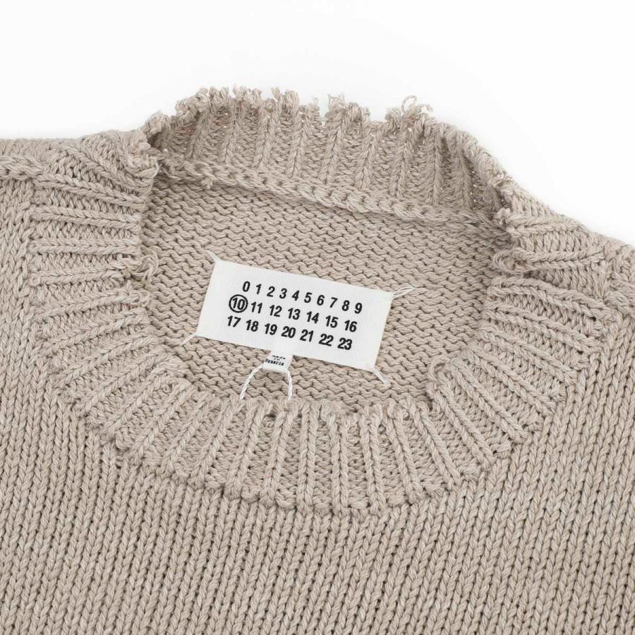 Maison Margiela（メゾンマルジェラ） クルーネック セーター ベージュ