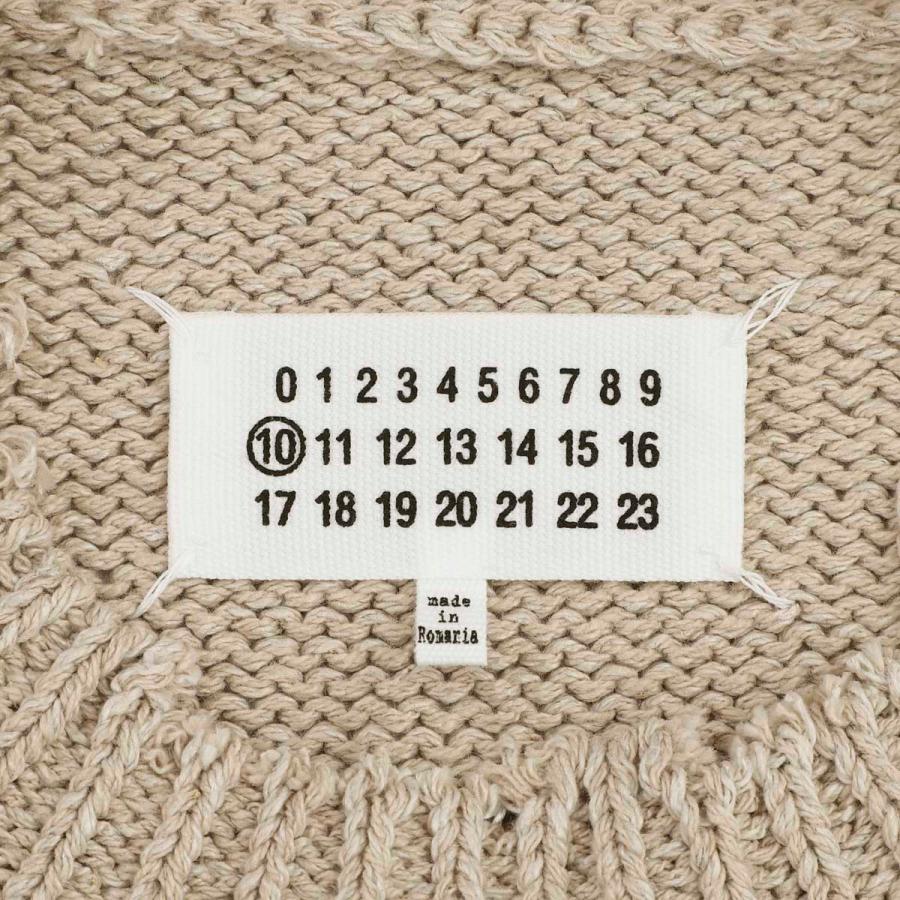 Maison Margiela（メゾンマルジェラ） クルーネック セーター ベージュ