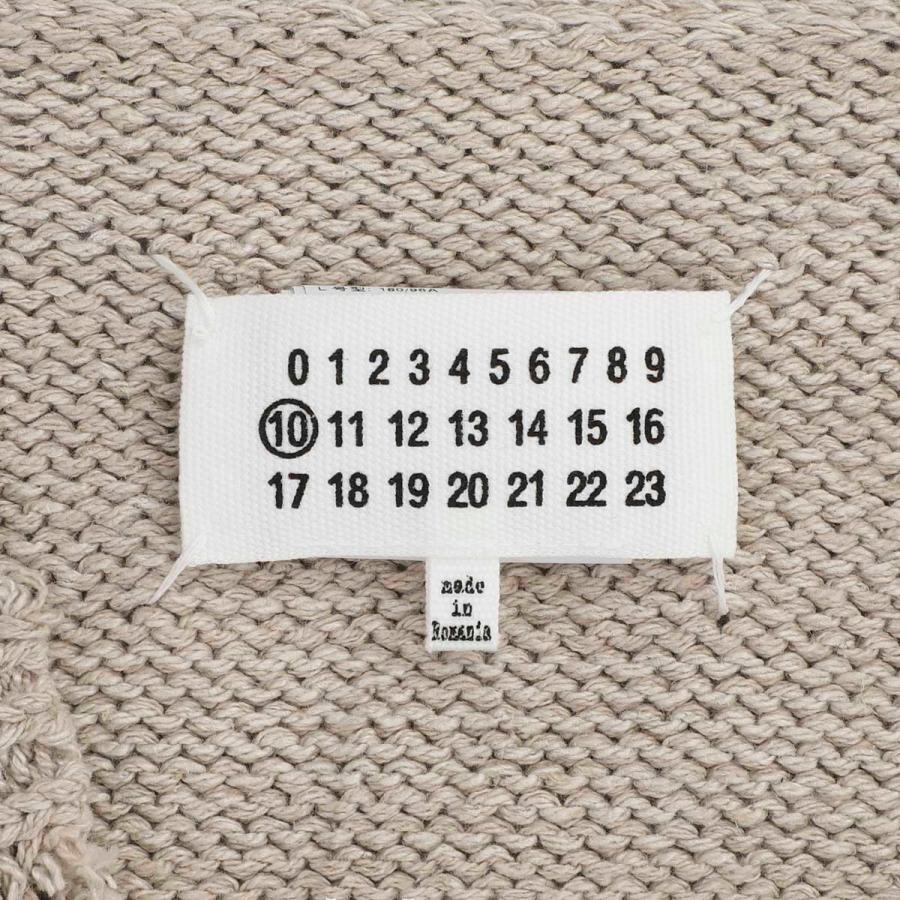Maison Margiela（メゾンマルジェラ） ニットベスト ベージュ メンズ