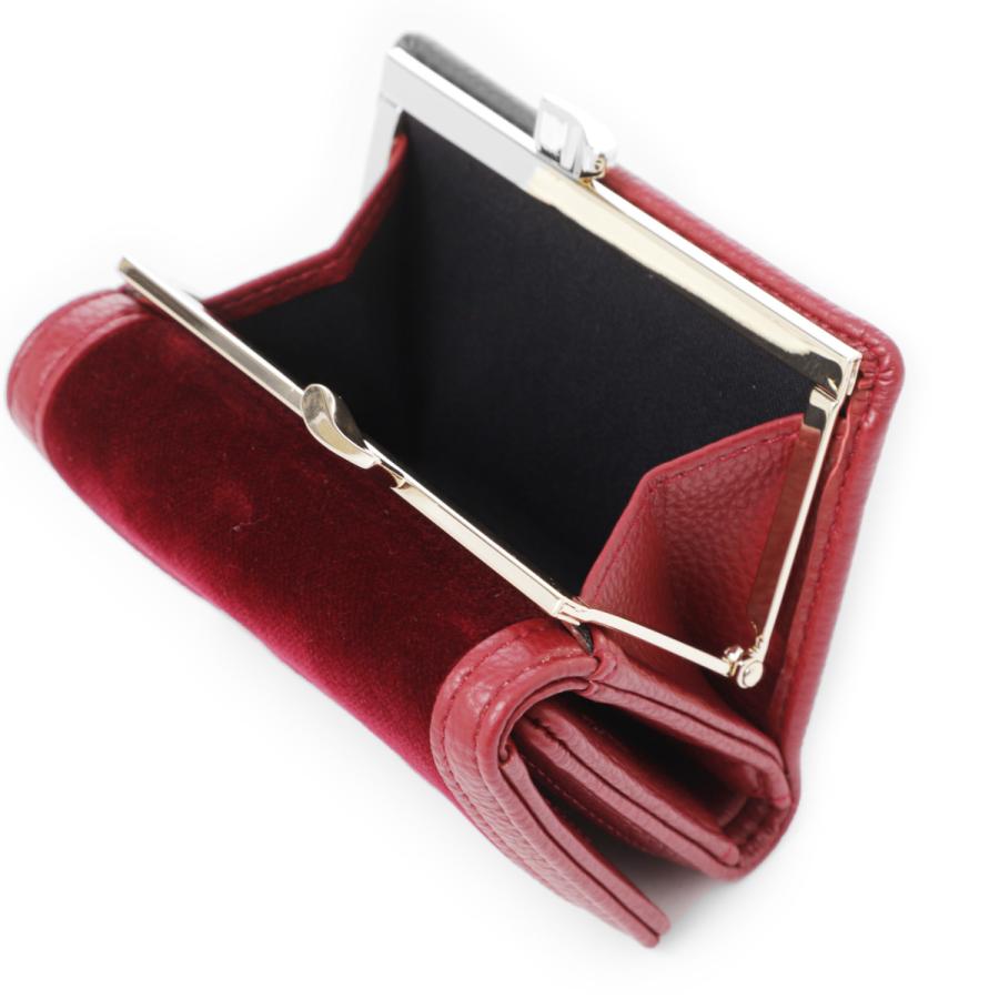 ヴィヴィアンウエストウッド Vivienne Westwood 3つ折り財布 小銭入れ付き EMBROIDERED ORB SMALL FRAME  WALLET レッド メンズ レディース