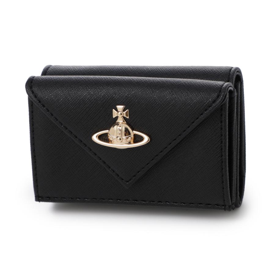 ヴィヴィアンウエストウッド Vivienne Westwood 3つ折り財布 小銭入れ付き ENVELOPE BILLFOLD WITH POCKET レディースの画像