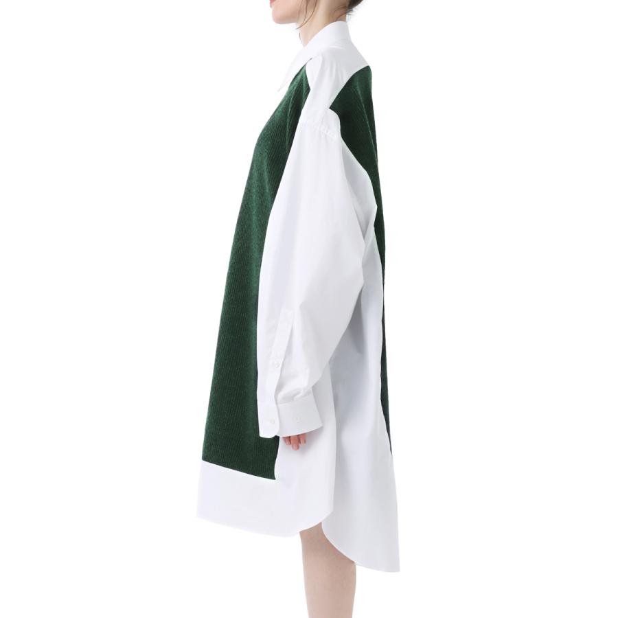 Maison Margiela メゾンマルジェラ 長袖シャツ Spliced ニット Maison Margiela メゾンマルジェラ 長袖シャツ Spliced ニット