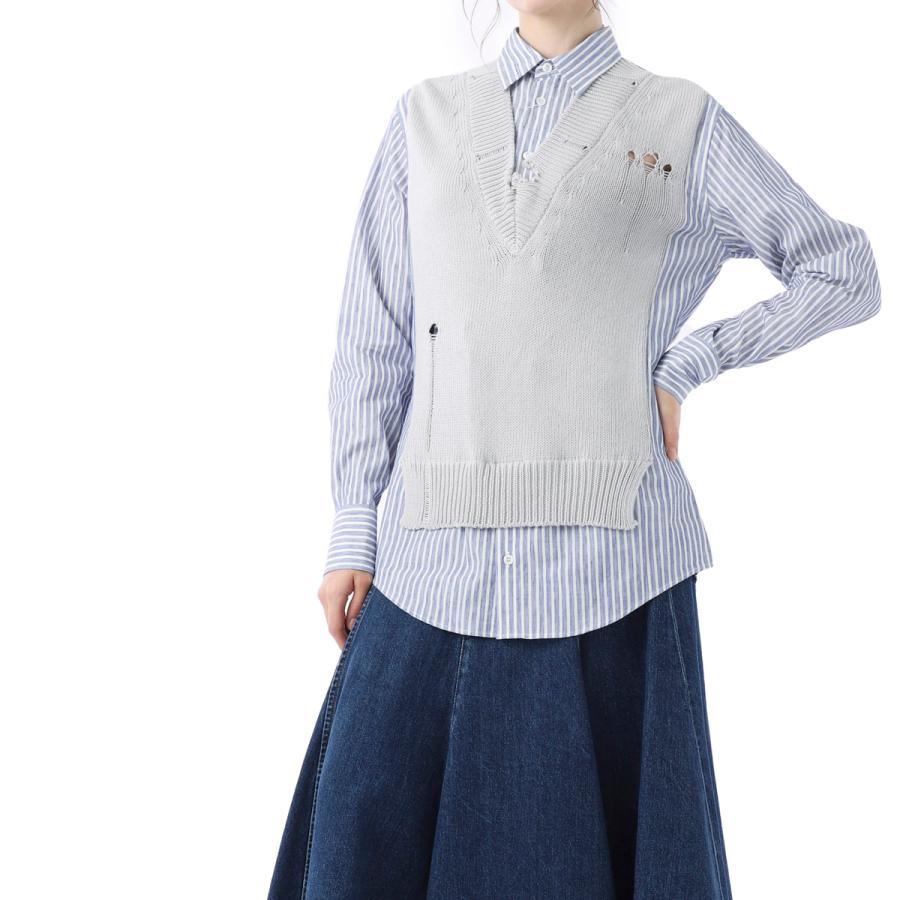 ボウタイ 【07ss】Martin Margiela バルーン ボレロ ケープ ブラウス