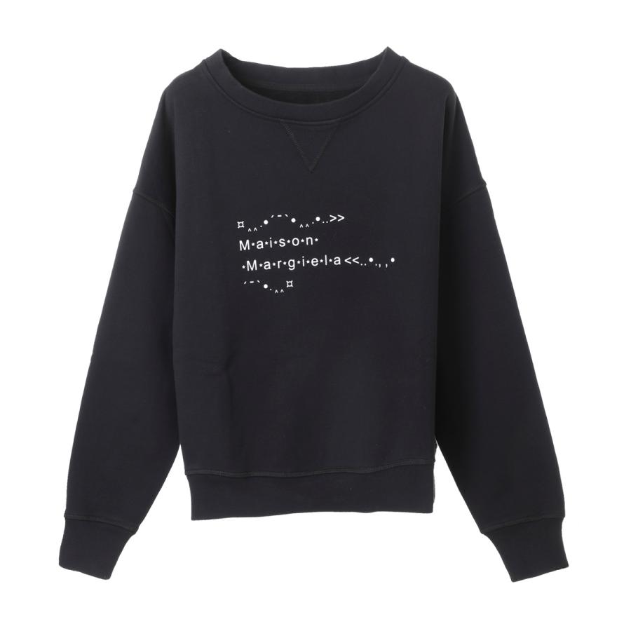 メゾンマルジェラ Maison Margiela スウェット ブラック レディース