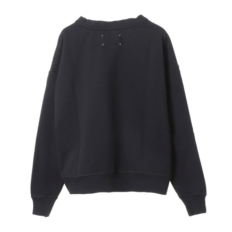 メゾンマルジェラ Maison Margiela スウェット ブラック レディース