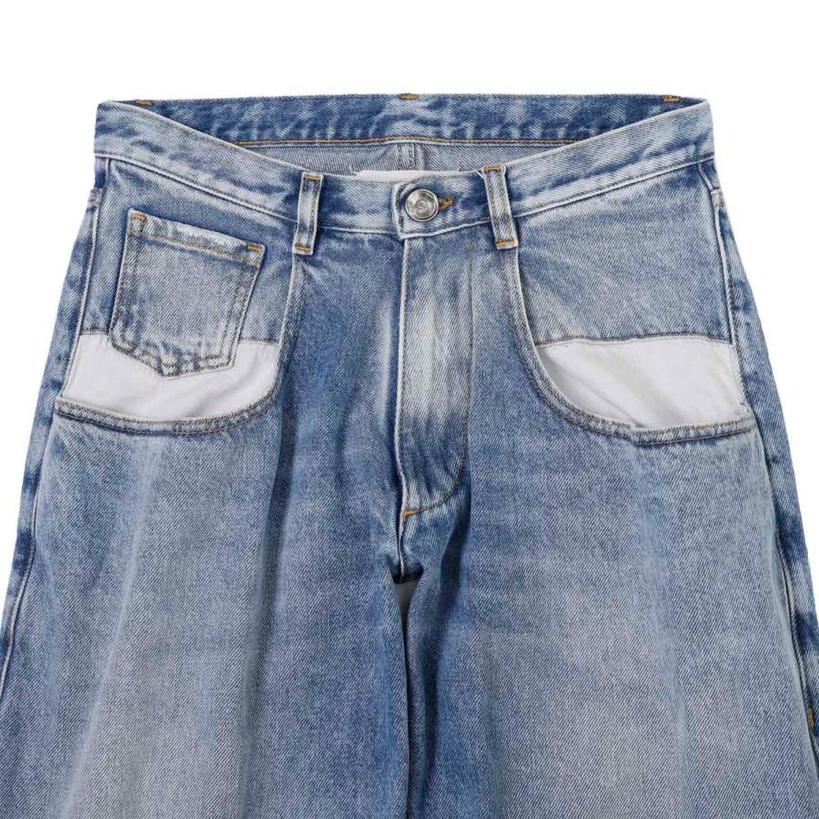 メゾンマルジェラ Maison Margiela ジップフライジーンズ ブルー メンズ レディース s51la0052-s30513-470の画像