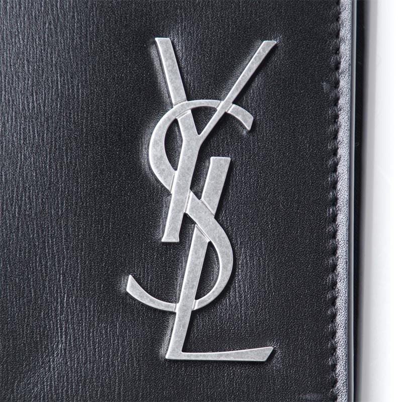 サンローラン SAINT LAURENT 長財布 小銭入れ付き ブラック メンズ サンローラン SAINT LAURENT 長財布 小銭入れ付き ブラック メンズ
