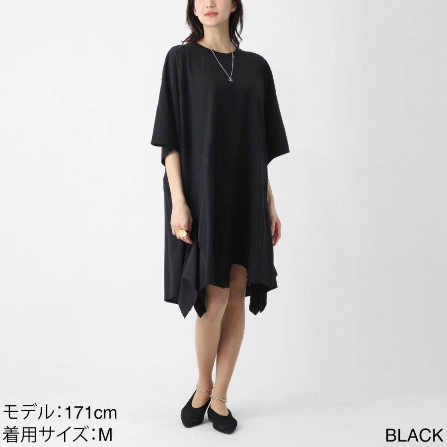 美品　2017SS MM6 オーバーサイズ　ワンピース　黒 Maison Margiela（メゾンマルジェラ） エムエム 6 MM6 Maison Margiela