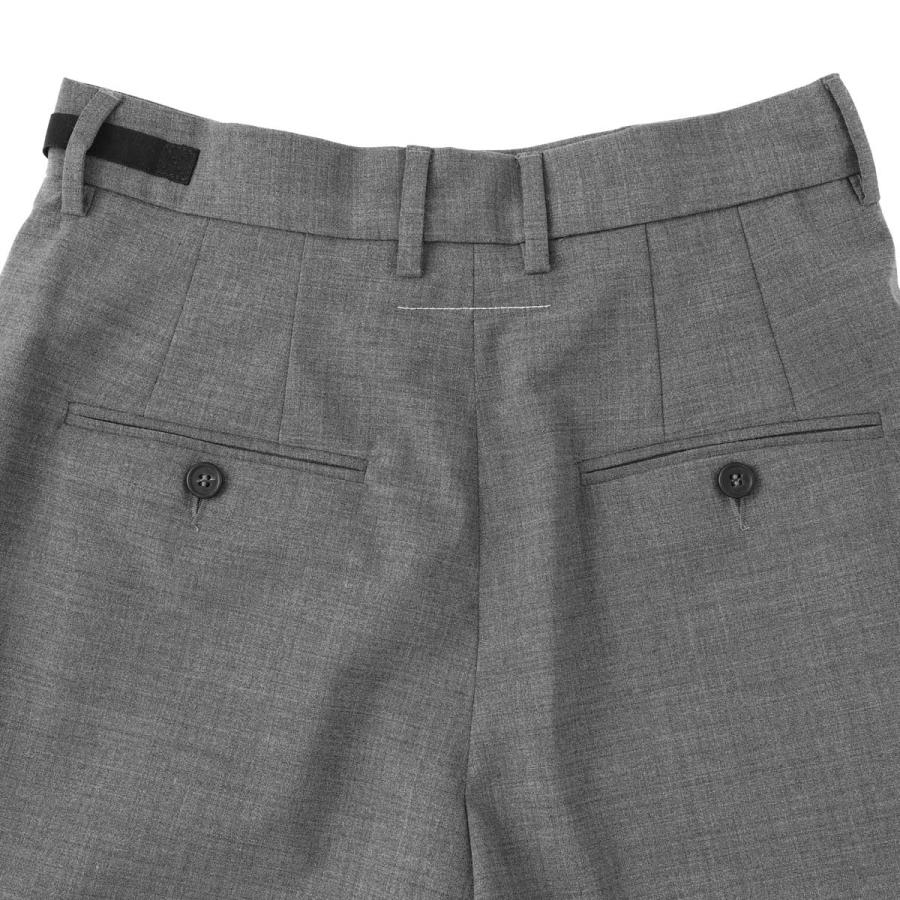 エムエム 6 メゾンマルジェラ MM6 Maison Margiela ワイドパンツ トラウザーズ グレー レディース s52ka0518-m35733-860mの画像