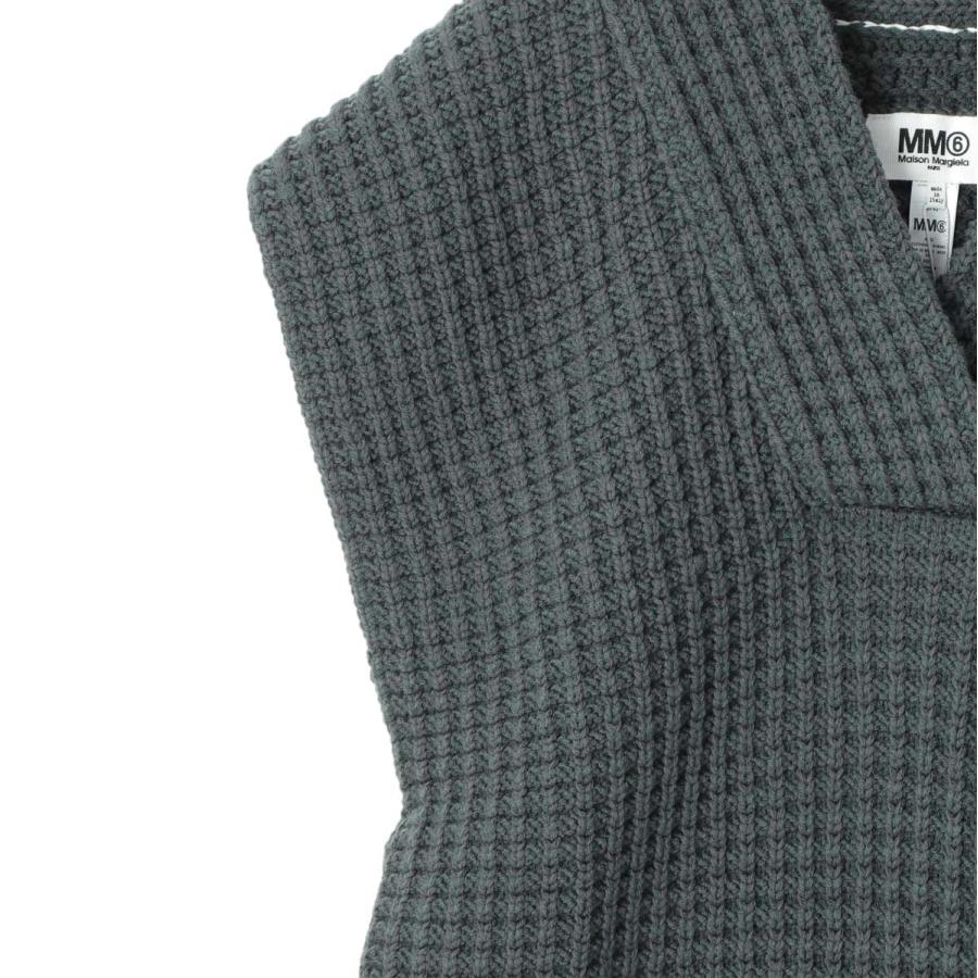 MM6 ニット ベスト マルジェラ エムエムシックス Maison Margiela メンズ レディース s52th0049-s18292-615の画像