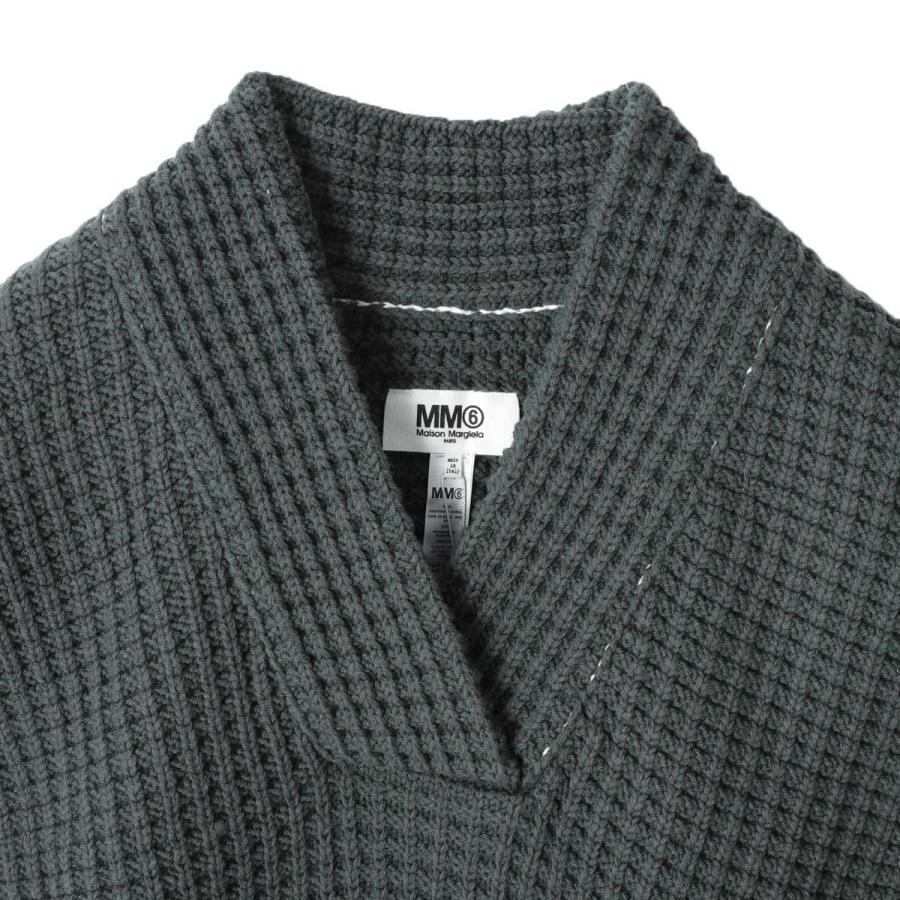 MM6 ニット ベスト マルジェラ エムエムシックス Maison Margiela メンズ レディース s52th0049-s18292-615の画像