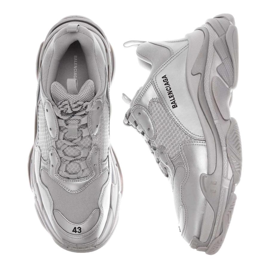 バレンシアガ Balenciaga スニーカー Triple S Sneaker 大きいサイズあり シルバー メンズ W2fs2 8100 W2fs2 8100 モダンブルーyahoo 店 通販 Yahoo ショッピング