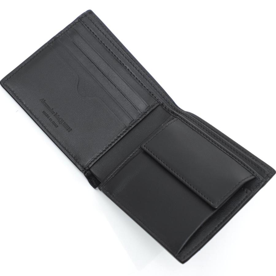 アレキサンダーマックイーン Alexander Mcqueen 2つ折り 財布 小銭入れ付き Torn Skull Billfold Wallet ブラック メンズ 1ig0n 1000 1ig0n 1000 モダンブルーyahoo 店 通販 Yahoo ショッピング