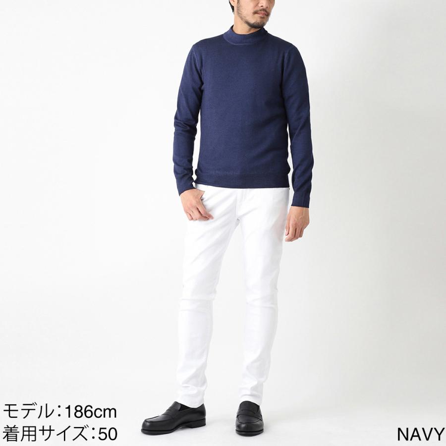 Gran Sasso グランサッソ モックネック ニット LUPPETTO M/L VINTAGE 