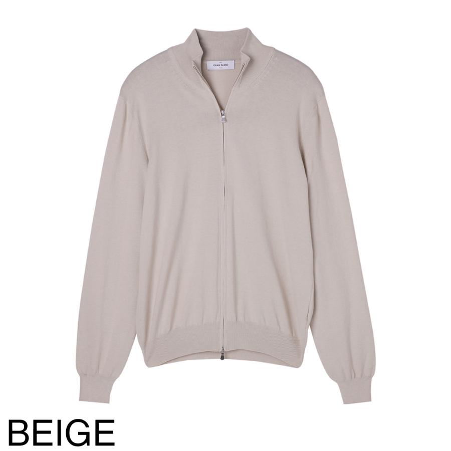 Gran Sasso（グランサッソ） ジップアップ カーディガン GIUBBINO 12G