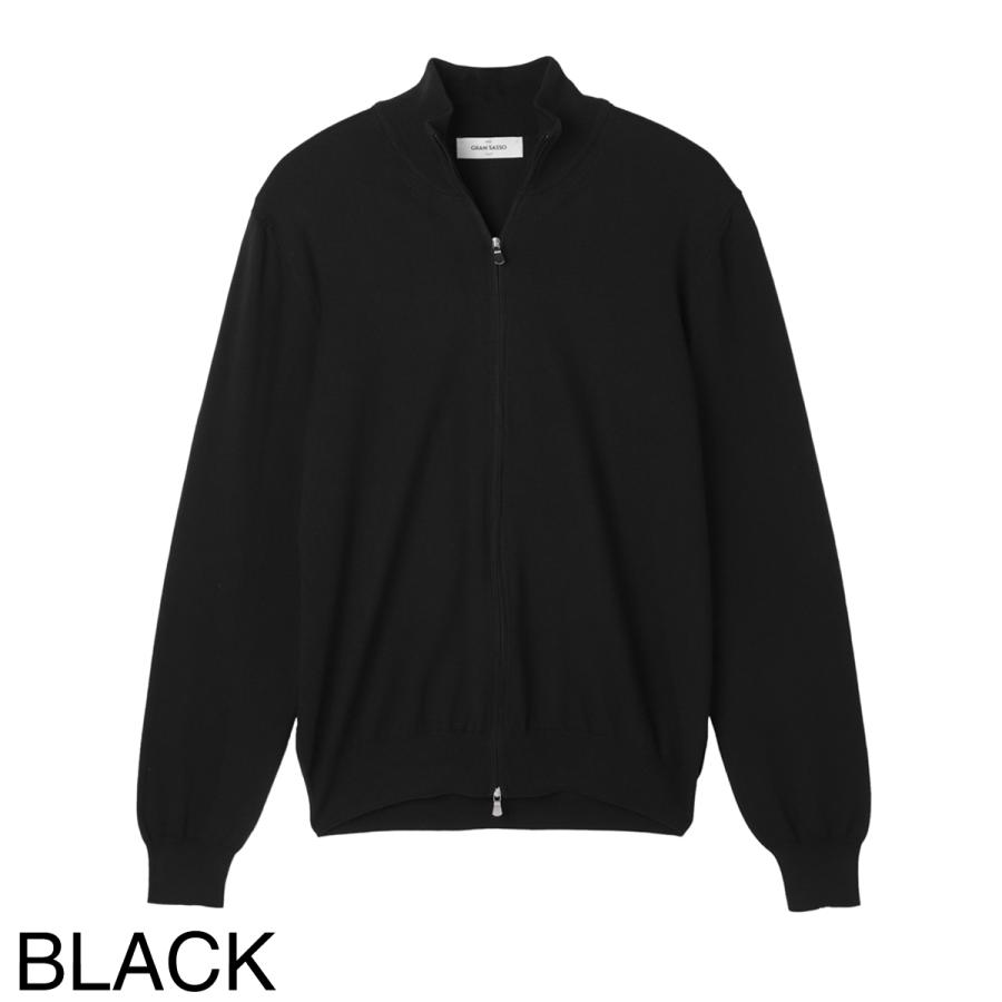 Gran Sasso（グランサッソ） ジップアップ カーディガン GIUBBINO 12G