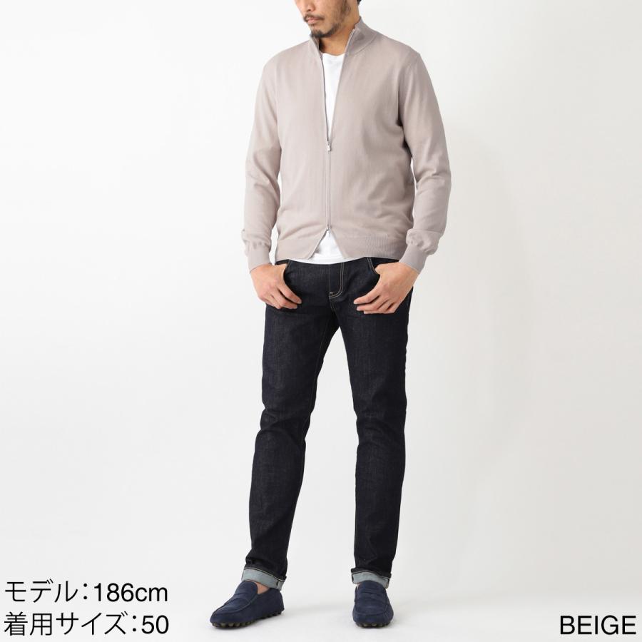 Gran Sasso（グランサッソ） ジップアップ カーディガン GIUBBINO 12G
