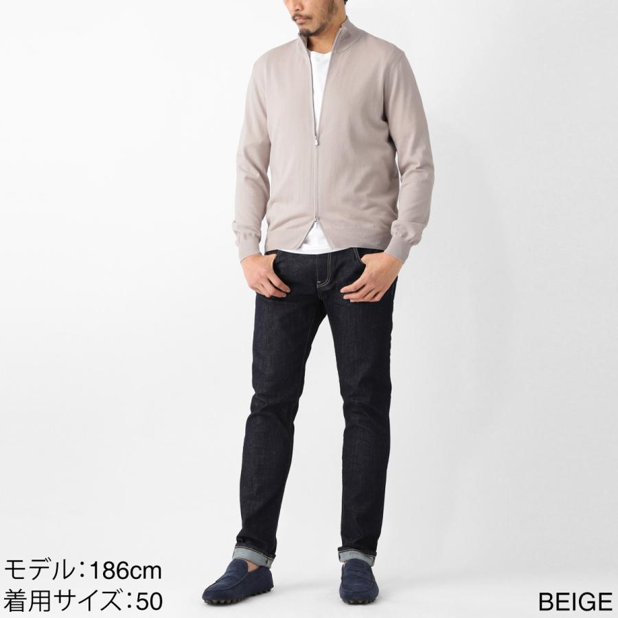 Gran Sasso（グランサッソ） ジップアップ カーディガン GIUBBINO 12G