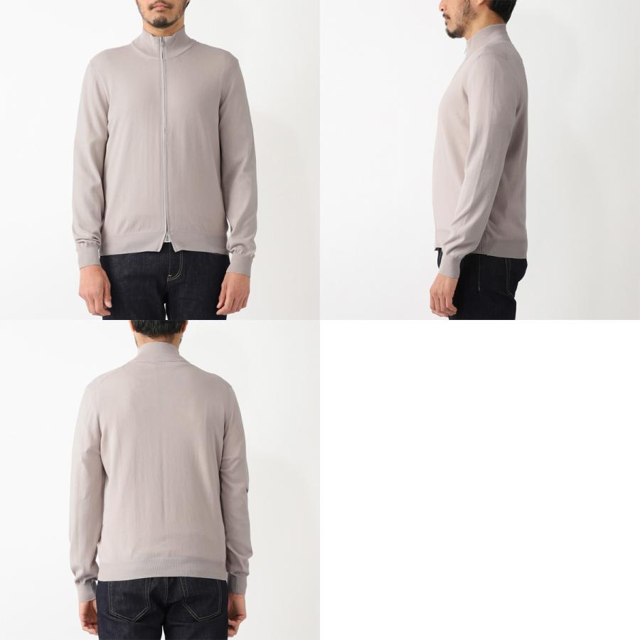 Gran Sasso（グランサッソ） ジップアップ カーディガン GIUBBINO 12G