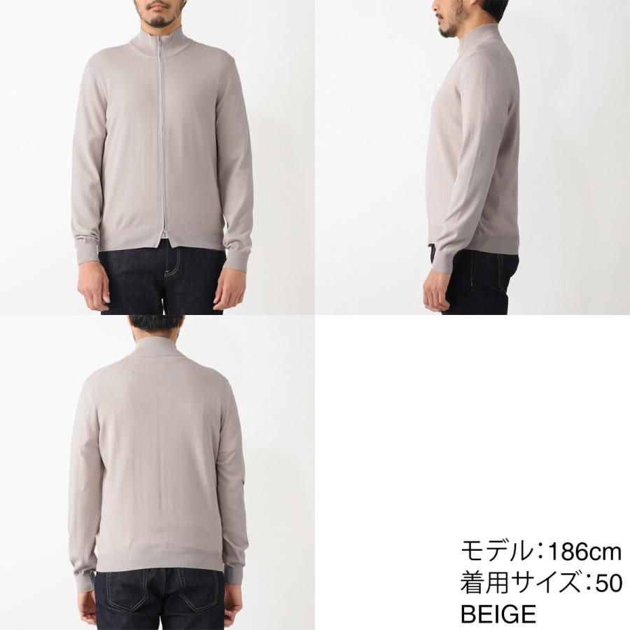 Gran Sasso（グランサッソ） ジップアップ カーディガン GIUBBINO 12G