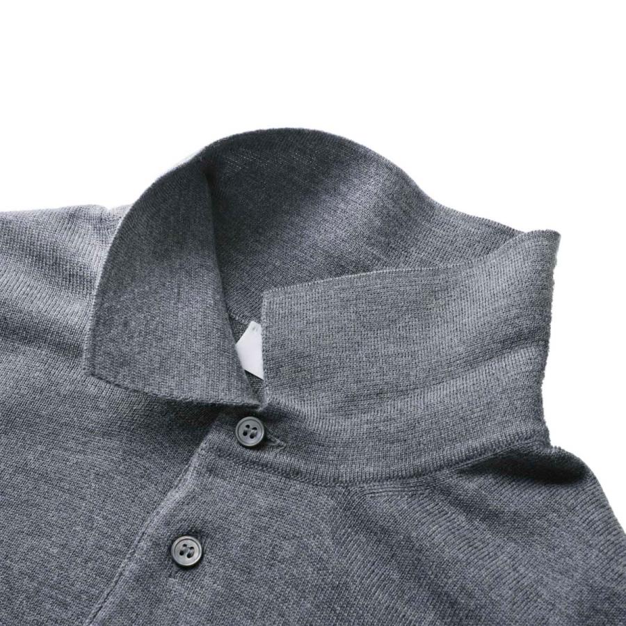 Gran Sasso（グランサッソ） 長袖ニットポロシャツ TENNIS M/L 大きい