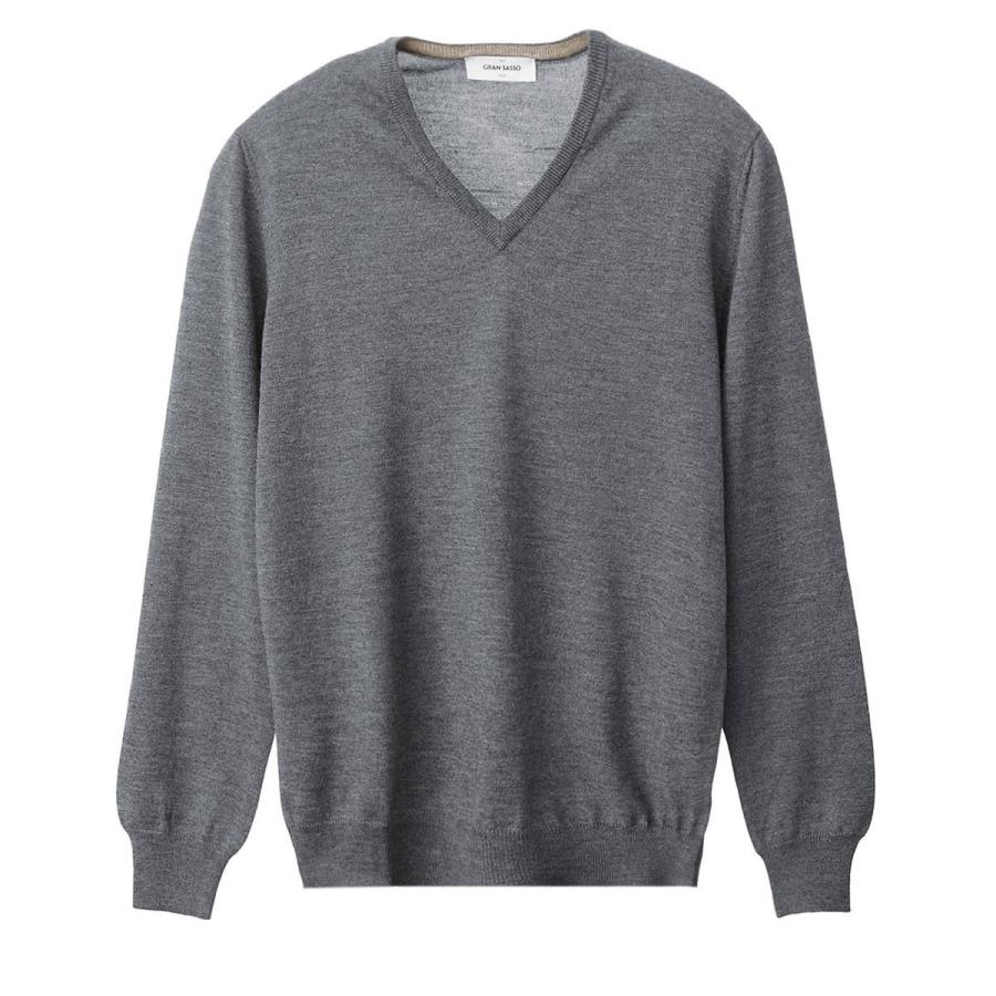 Gran Sasso（グランサッソ） Gran Sasso Vネック ニット PULLOVER M/L