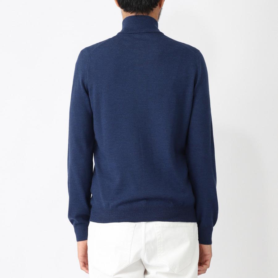 Gran Sasso（グランサッソ） ハーフジップニット 大きいサイズあり