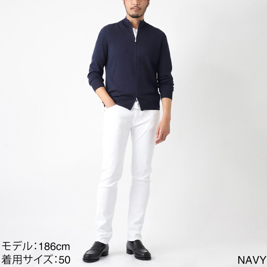 Gran Sasso（グランサッソ） ジップアップニットカーディガン GIUBBINO