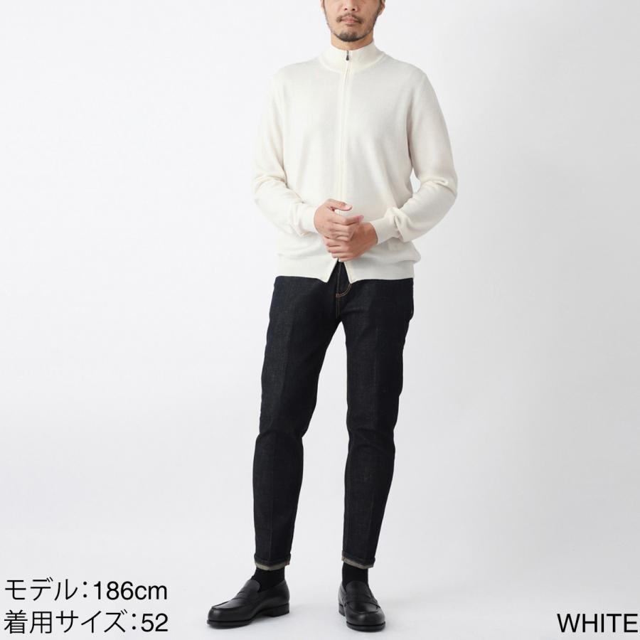 Gran Sasso（グランサッソ） ジップアップニットカーディガン GIUBBINO